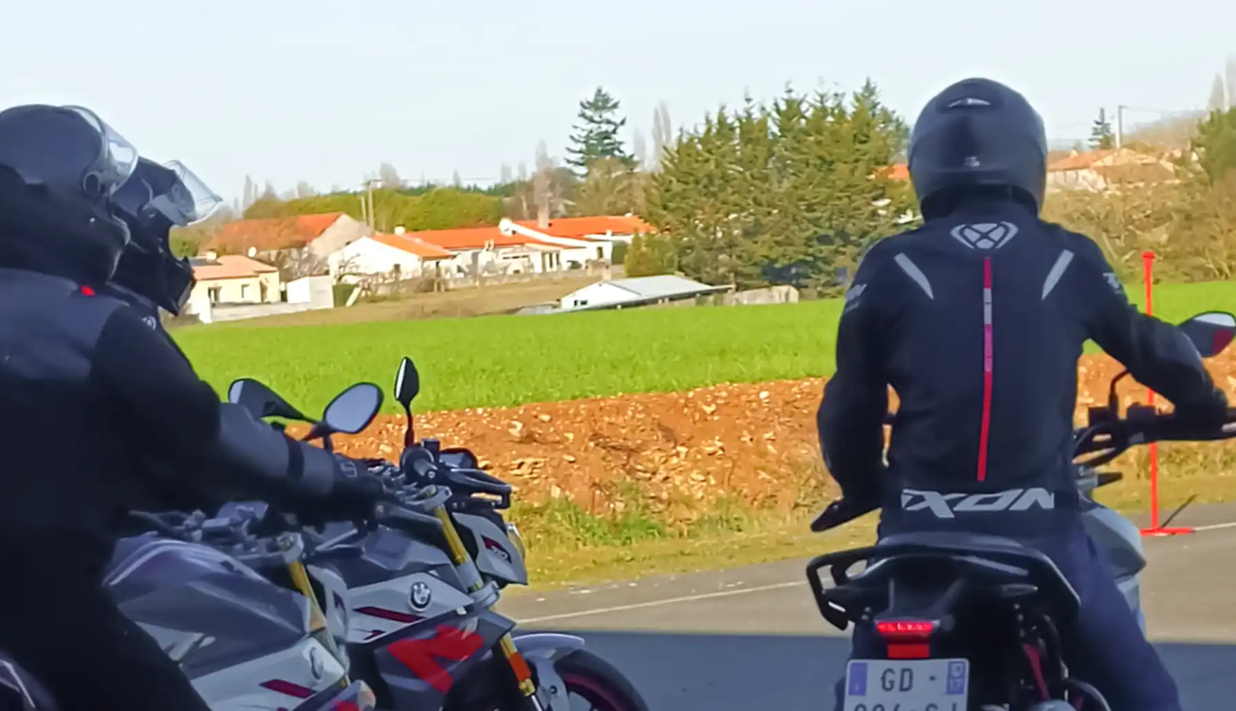 _Motards en formation pour l'obtention de leur permis